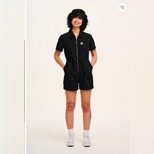 NWT Lucy & Yak Black Riley Playsuit